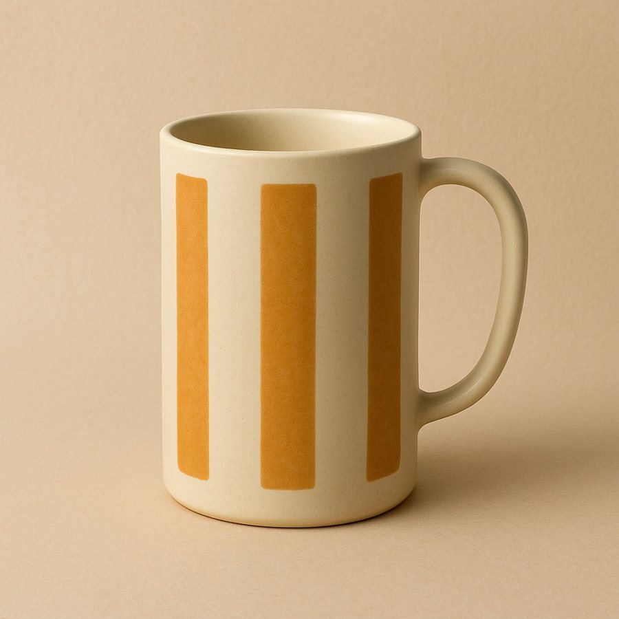 Tall Stripe Mug — complete unbranded gift